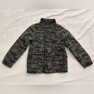 OshKosh B'gosh Kids Green Camouflage Jacket size 6
